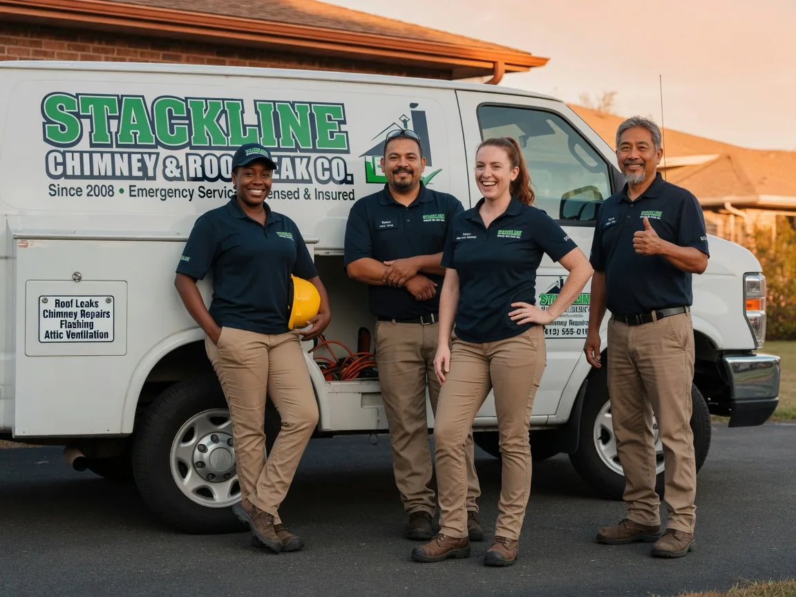 Chimney flashing repair company in Edenton, NC
